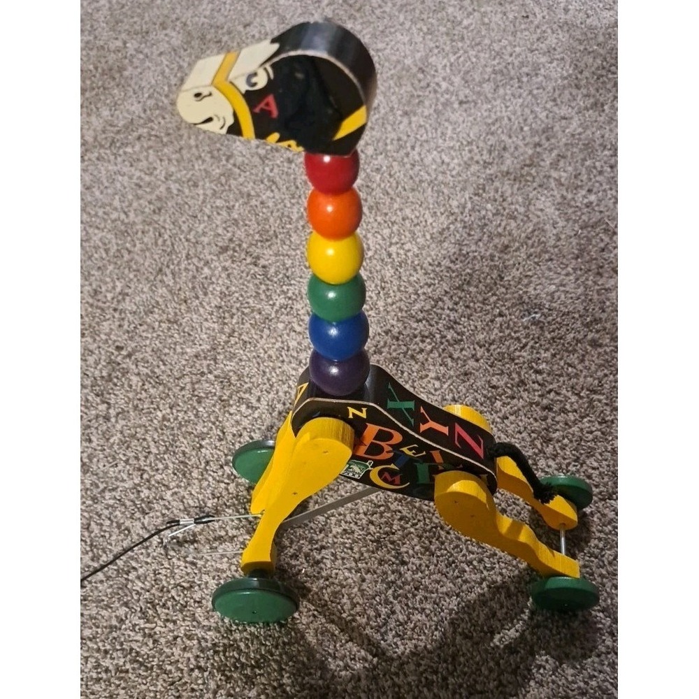 1998 Fisher-Price/Toy Town USA and the Buffalo Zoo " ABC Giraffe "
